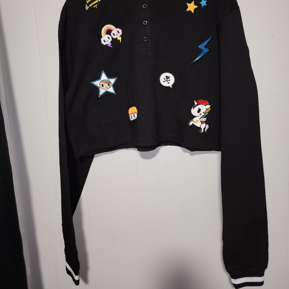 NWT Dolls Kill Tokido Cropped Sweater - Picture 6 of 10
